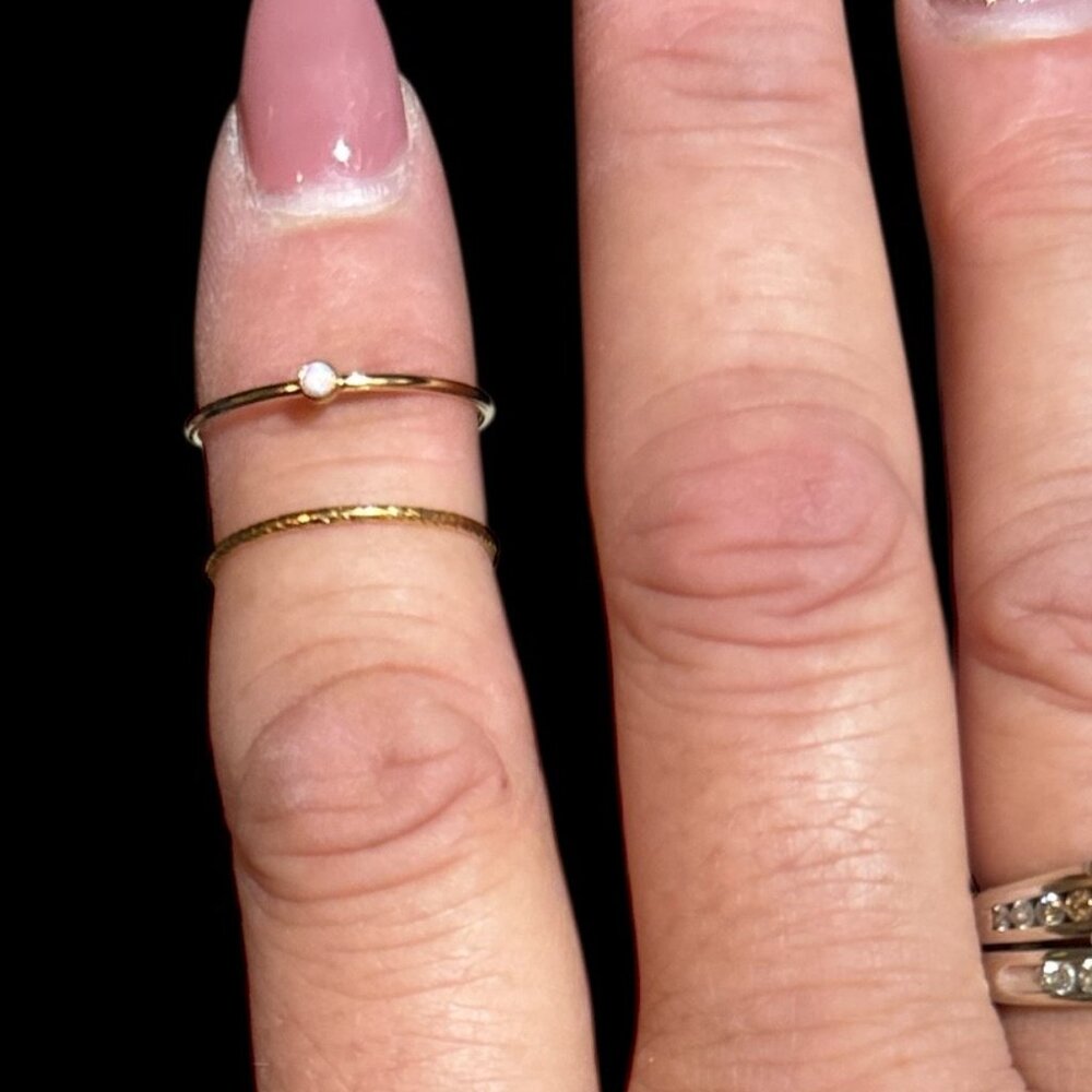 Jenny be free rings - size 6.75 and 7.75  NWT