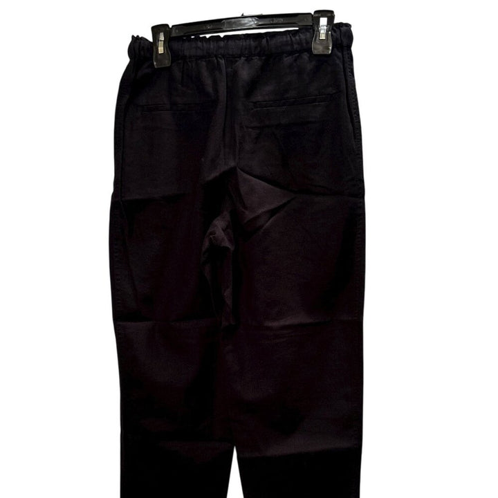 Vision - Tie-cord waist linen pant Fit: Straight leg, high rise - XSmall - NWT