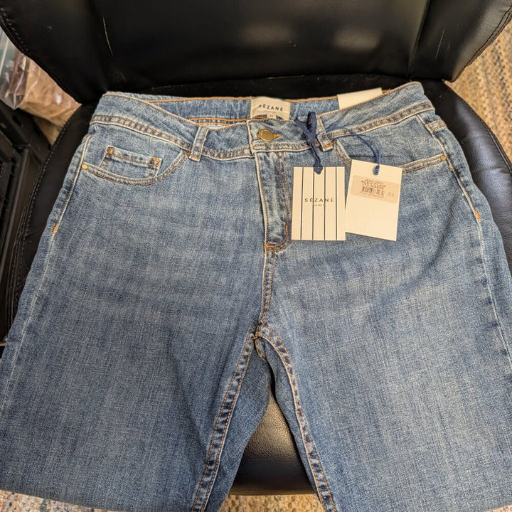 SEZANE DENIM - JEAN 2003 - BLEU CLAIR SIZE 33X27 - NEW