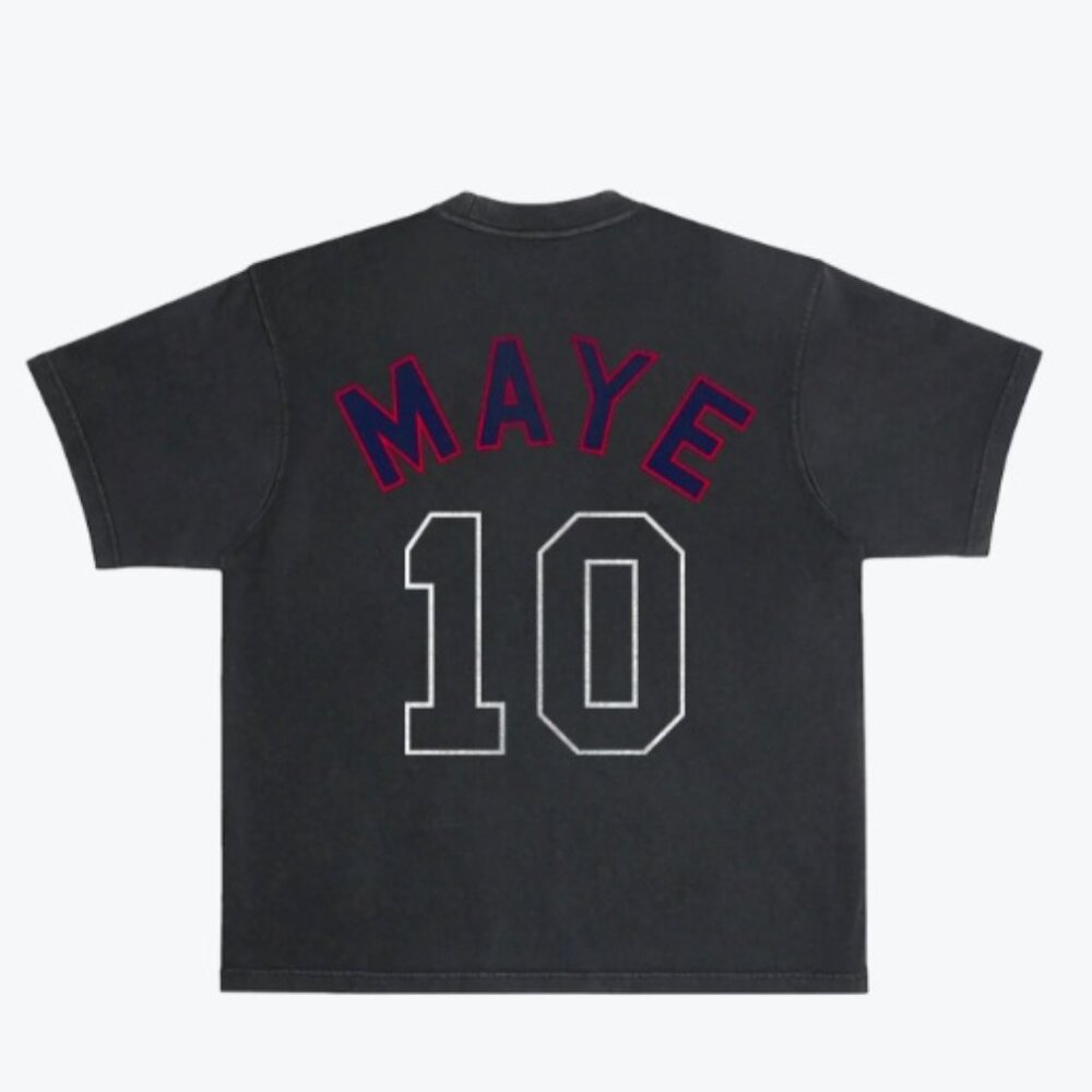 PEACE COLLECTIVE - DRAKE MAYE GARMENT - DYED HEAVYWEIGHT T-SHIRT - SMALL