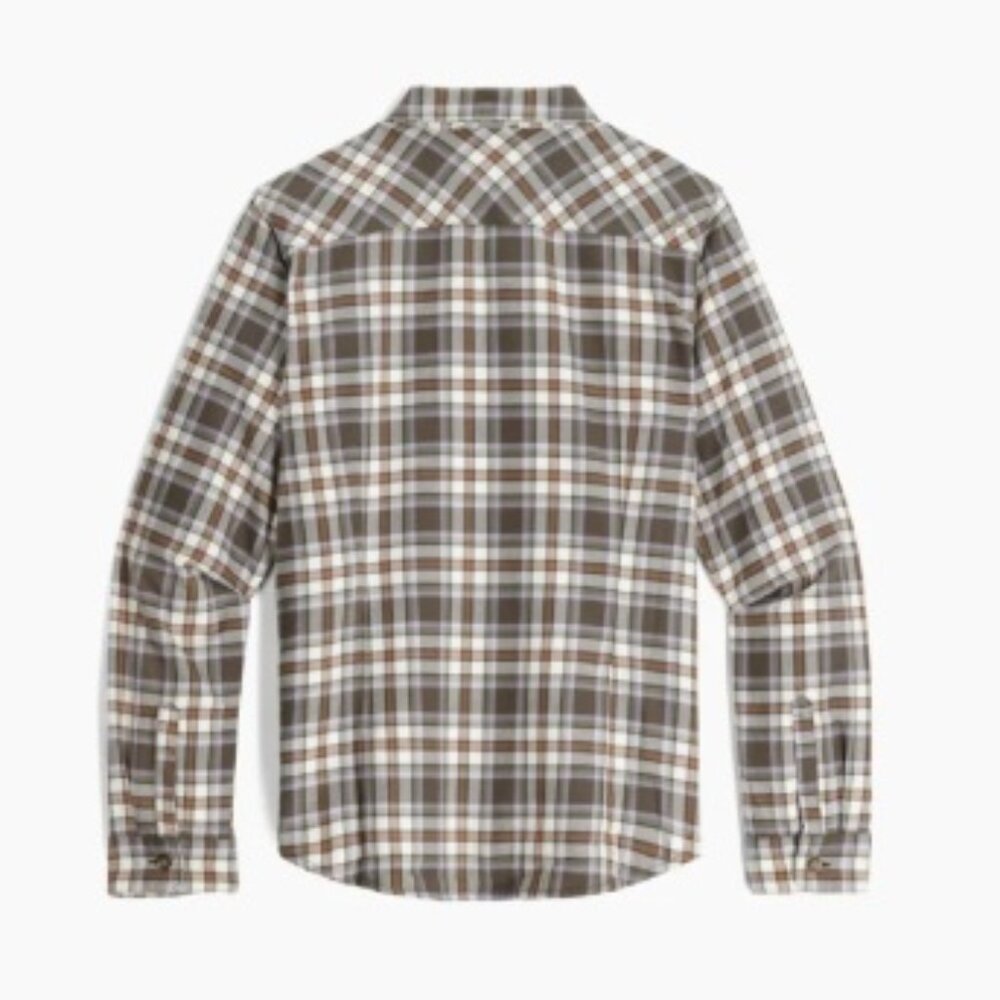 ROYAL ROBBINS - WOMEN'S LIEBACK ORGANIC COTTON FLANNEL - SMALL
