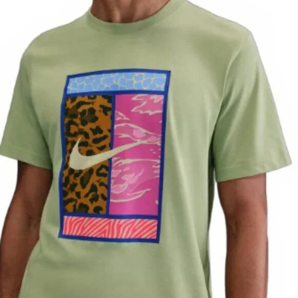 NIKE - DRI-FIT NIKE COURT MEN'S T-SHIRT - MEDIUM- NEW